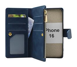 XL iPhone 16 Luksus Lommebok Deksel