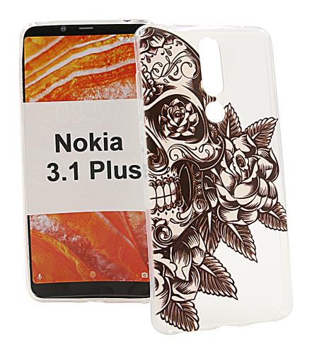 TPU Designdeksel Nokia 3.1 Plus
