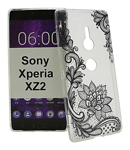 TPU Designdeksel Sony Xperia XZ2 (H8266)