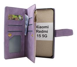 XL Xiaomi Redmi 15 5G Luksus Lommebok Deksel