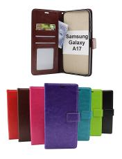 Crazy Horse Samsung Galaxy A17 Lommebok Deksel
