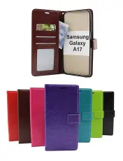 Crazy Horse Samsung Galaxy A17 Lommebok Deksel