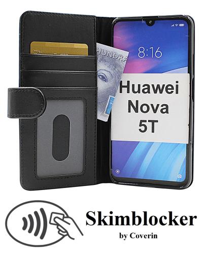 Skimblocker Lommebok-etui Huawei Nova 5T