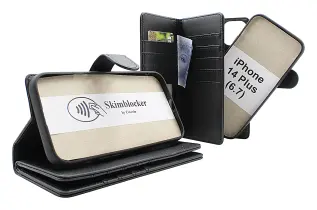 Skimblocker iPhone 14 Plus XL Magnet Lommebok Deksel