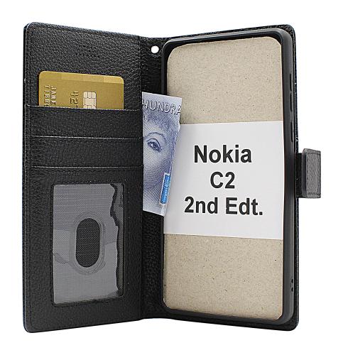 New Standcase Wallet Nokia C2 2nd Edition