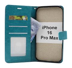 Crazy Horse iPhone 16 Pro Max Lommebok Deksel