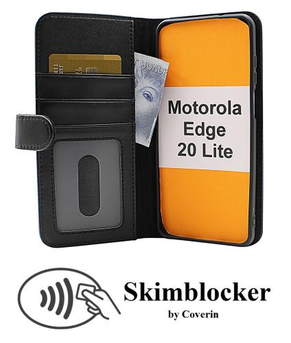 Skimblocker Lommebok-etui Motorola Edge 20 Lite