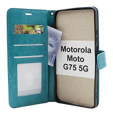 Crazy Horse Motorola Moto G75 5G Lommebok Deksel