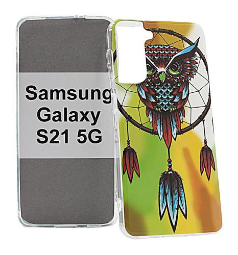 TPU Designdeksel Samsung Galaxy S21 5G (G991B)