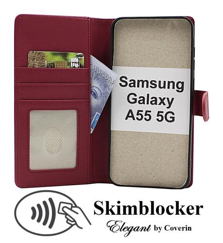 Skimblocker Lommebok-etui Samsung Galaxy A55 5G