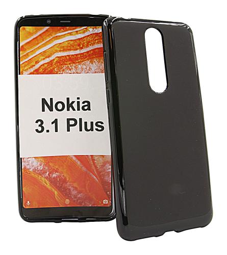 TPU-deksel for Nokia 3.1 Plus