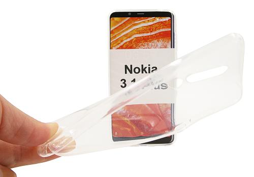 Ultra Thin TPU Deksel Nokia 3.1 Plus