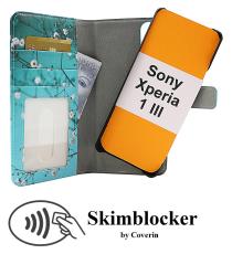 Skimblocker Magnet Designwallet Sony Xperia 1 III (XQ-BC52)