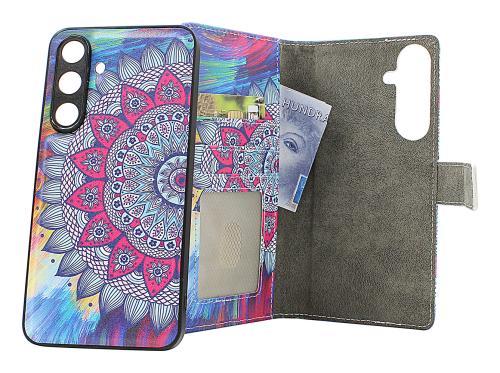 Skimblocker Samsung Galaxy S25 FE Magnet Lommebok Deksel Design