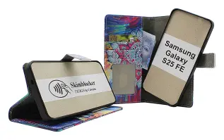 Skimblocker Samsung Galaxy S25 FE Magnet Lommebok Deksel Design