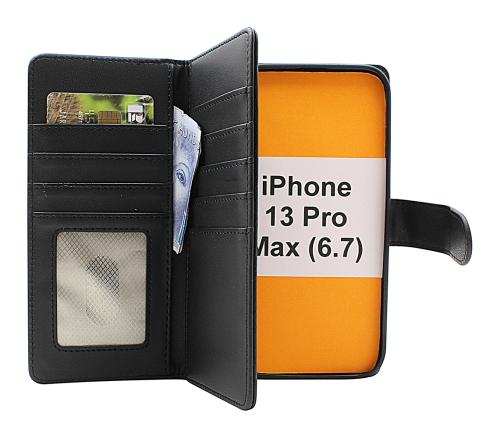 Skimblocker iPhone 13 Pro Max XL Magnet Lommebok Deksel