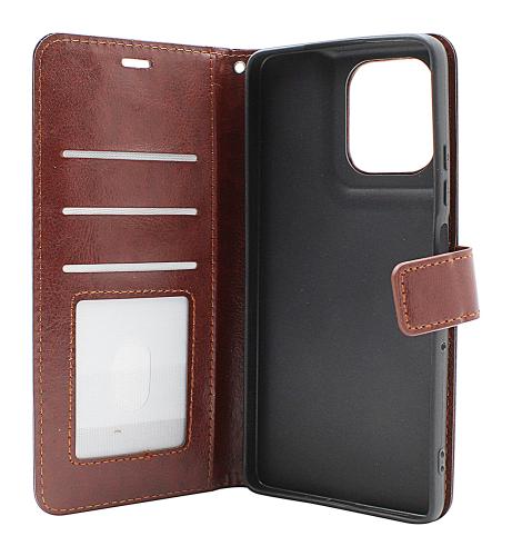 Crazy Horse Motorola Moto G75 5G Lommebok Deksel