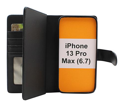 Skimblocker iPhone 13 Pro Max XL Magnet Lommebok Deksel