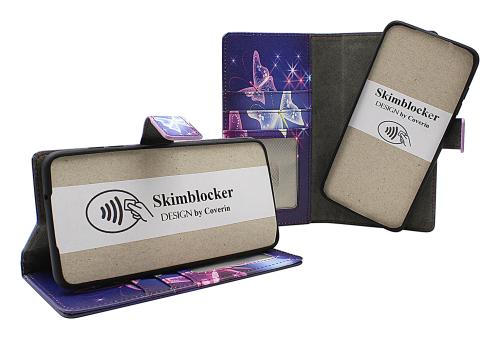 Skimblocker Samsung Galaxy S21 5G Magnet Lommebok Deksel Design