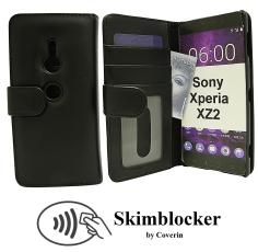 Skimblocker Lommebok-etui Sony Xperia XZ2 (H8266)