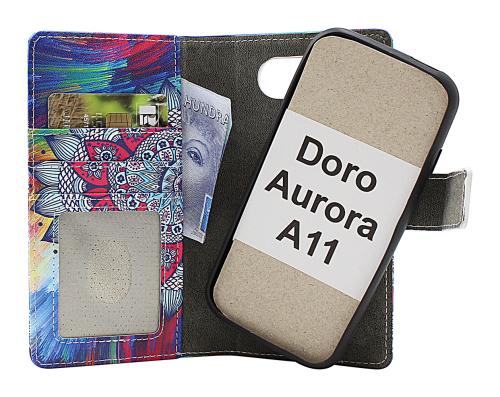 Skimblocker Doro Aurora A11 Magnet Lommebok Deksel Design