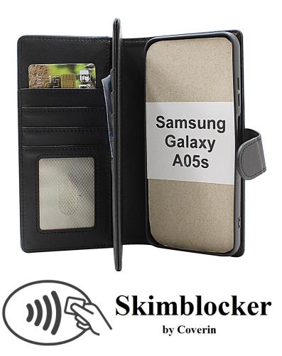 Skimblocker Samsung Galaxy A05s (SM-A057F/DS) XL Lommebok Deksel