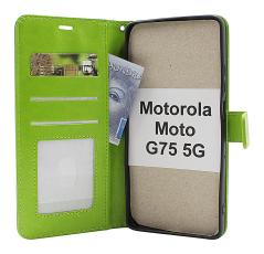 Crazy Horse Motorola Moto G75 5G Lommebok Deksel