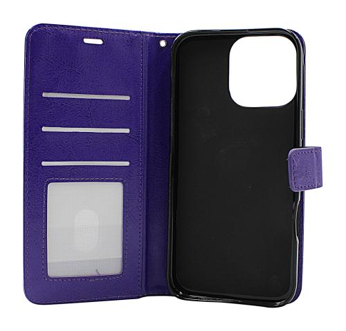 Crazy Horse iPhone 16 Pro Max Lommebok Deksel