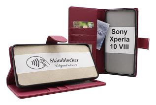 Skimblocker Sony Xperia 10 VIII Lommebok Deksel