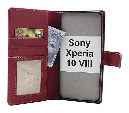 Skimblocker Sony Xperia 10 VIII Lommebok Deksel