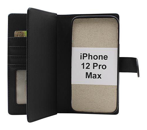 Skimblocker iPhone 12 Pro Max (6.7) XL Magnet Lommebok Deksel