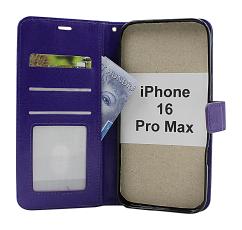 Crazy Horse iPhone 16 Pro Max Lommebok Deksel