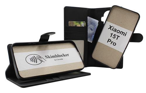 Skimblocker Xiaomi 15T Pro Magnet Lommebok Deksel
