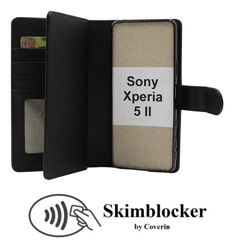 Skimblocker Sony Xperia 5 II (XQ-AS52) XL Magnet Lommebok Deksel