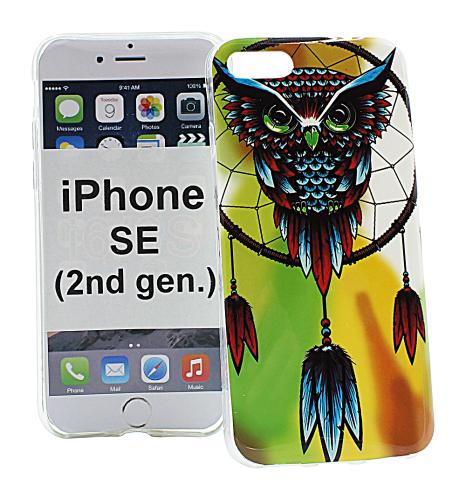 TPU Designdeksel iPhone SE (2nd Generation)