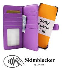 Skimblocker XL Magnet Wallet Sony Xperia 1 III (XQ-BC52)