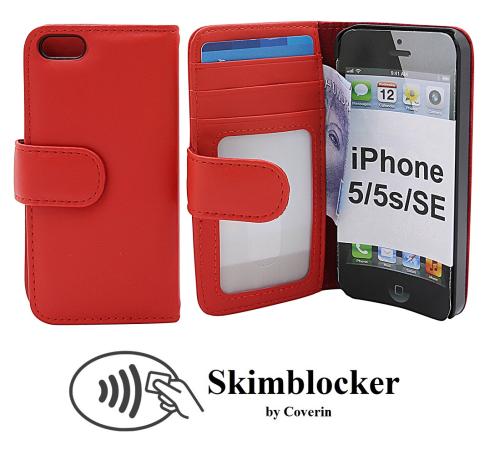 Skimblocker Lommebok-etui iPhone 5/5s/SE