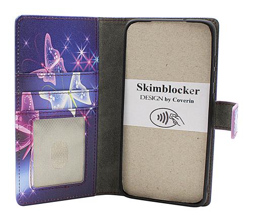 Skimblocker Samsung Galaxy A16 / A16 5G Lommebok Deksel Design