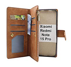 XL Xiaomi Redmi Note 15 Pro Luksus Lommebok Deksel