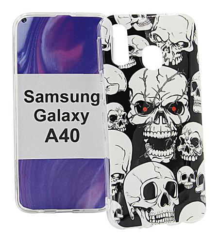 TPU Designdeksel Samsung Galaxy A40 (A405FN/DS)