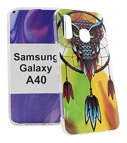 TPU Designdeksel Samsung Galaxy A40 (A405FN/DS)