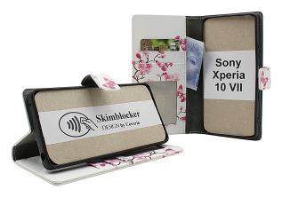 Skimblocker Sony Xperia 10 VII Lommebok Deksel Design