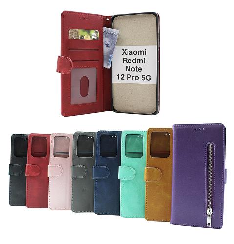 Zipper Standcase Wallet Xiaomi Redmi Note 12 Pro 5G