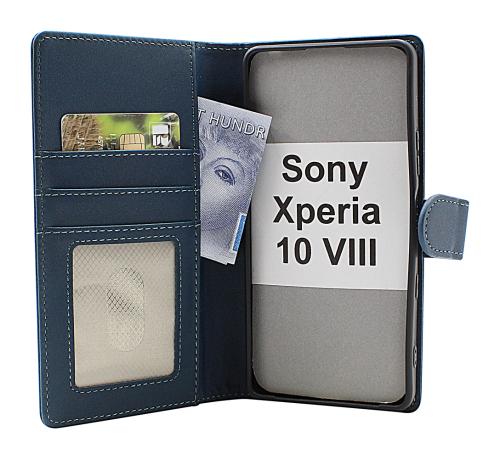 Skimblocker Sony Xperia 10 VIII Lommebok Deksel