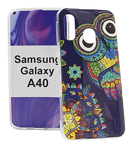 TPU Designdeksel Samsung Galaxy A40 (A405FN/DS)