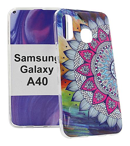 TPU Designdeksel Samsung Galaxy A40 (A405FN/DS)