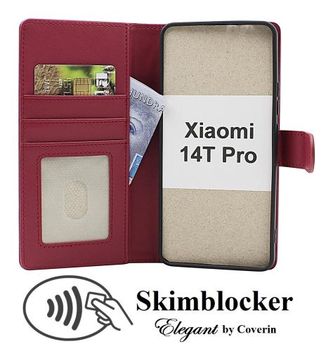 Skimblocker Xiaomi 14T Pro Lommebok Deksel