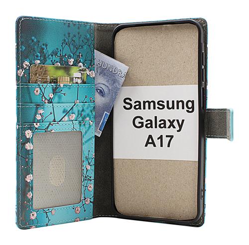 Skimblocker Samsung Galaxy A17 Lommebok Deksel Design