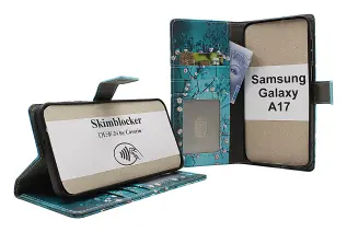Skimblocker Samsung Galaxy A17 Lommebok Deksel Design
