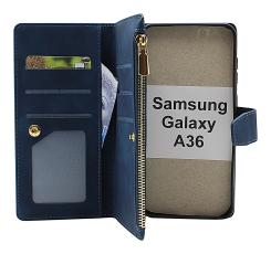 XL Samsung Galaxy A36 Luksus Lommebok Deksel